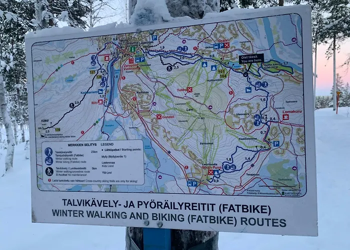 شقة Levin & Golf Kittilä